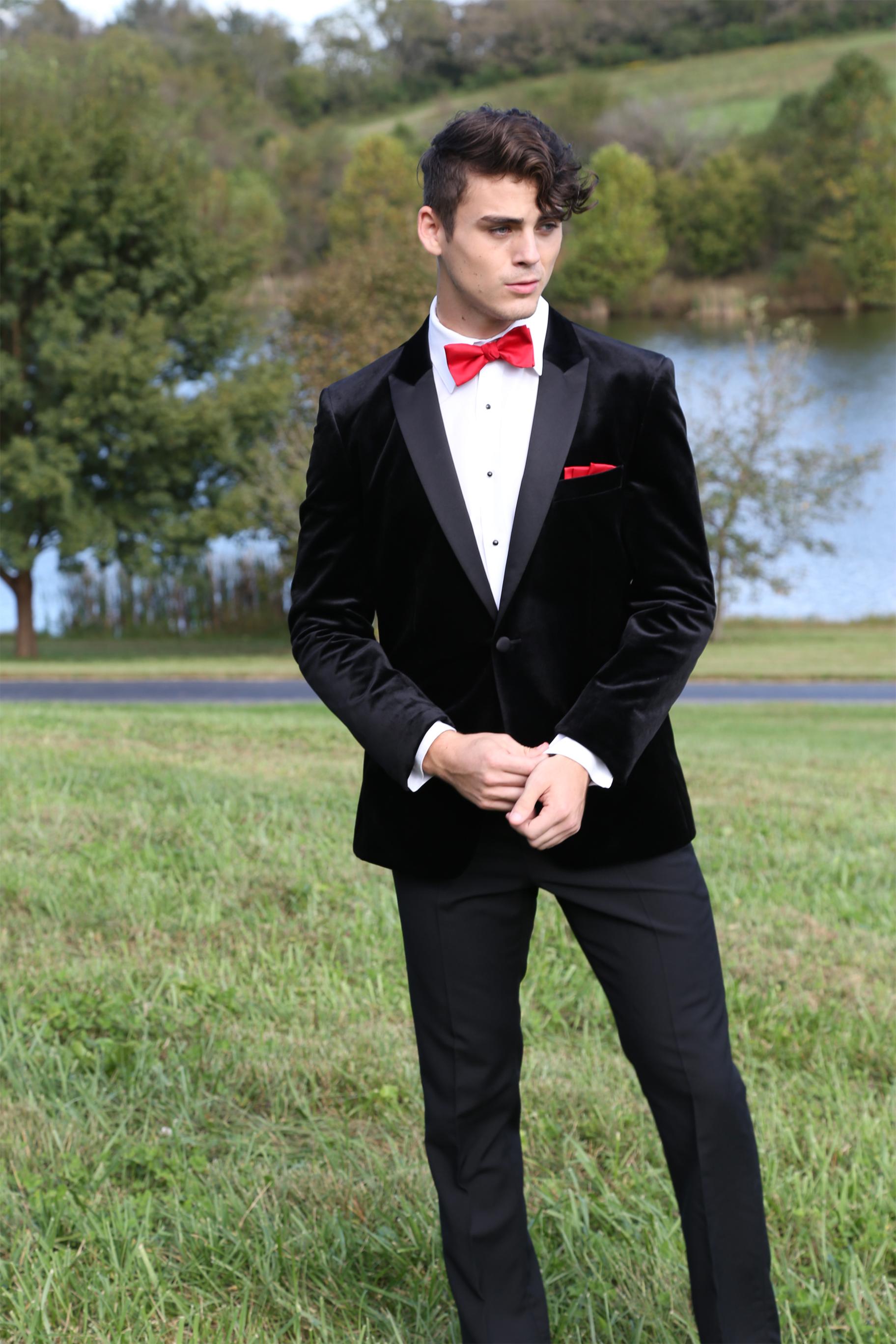 Black Velvet Luxor | Baryames Tuxedo